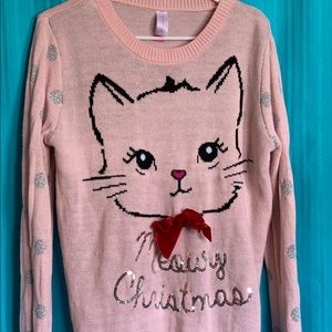 Kitty Christmas Sweater